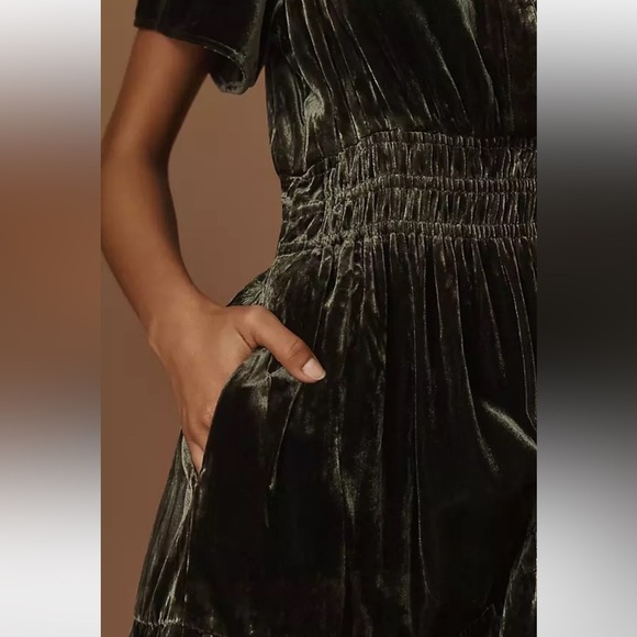 Anthropologie The Somerset Maxi Dress: Velvet Edition  size XXSP NWT - Picture 4 of 12